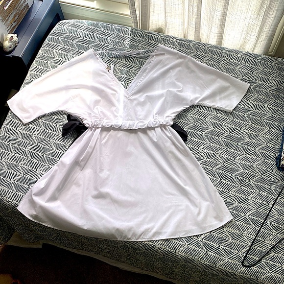 ASOS ribbon tie smock dress. Size 4. NWT/RARE - Picture 4 of 4